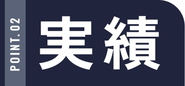 実績