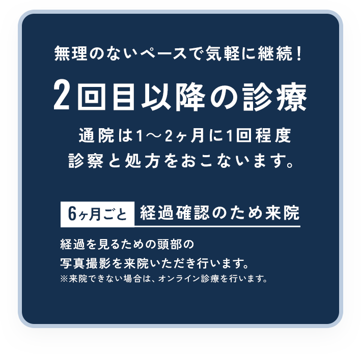 無理のないペースで気軽に継続！
